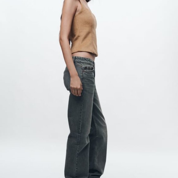 ZARA FAUX FUR TOP - Picture 5 of 7